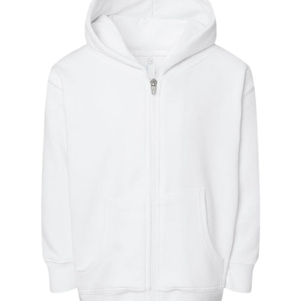 Rabbit Skins Toddler Full‑Zip Fleece Hoodie Sweatshirt – 3346