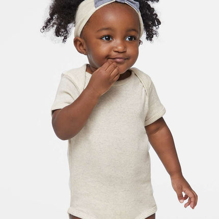 Rabbit Skins – Infant Baby Rib Bodysuit – 4400