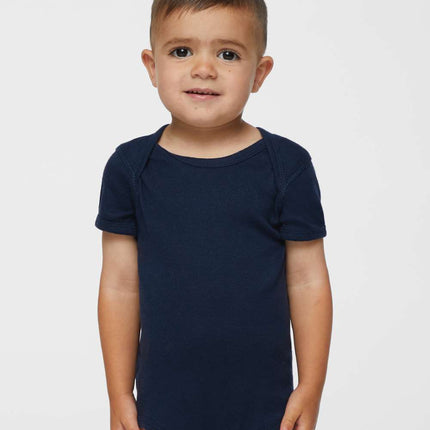 Rabbit Skins – Infant Baby Rib Bodysuit – 4400