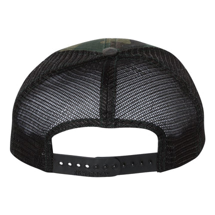 Richardson Garment Washed Printed Trucker Cap – 111P