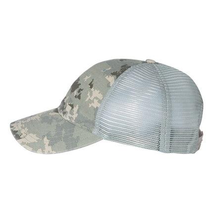 Richardson Garment Washed Printed Trucker Cap – 111P