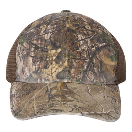 Richardson Garment Washed Printed Trucker Cap – 111P