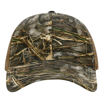 Richardson Garment Washed Printed Trucker Cap – 111P