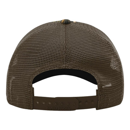 Richardson Garment Washed Printed Trucker Cap – 111P
