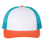 White/Blue Hawaiian/Pale Orange