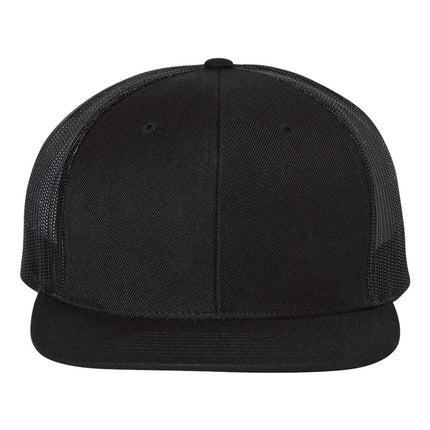 Richardson Wool Blend Flat Bill Trucker Cap – 511