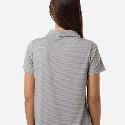 Team 365 Women’s Relay Heathered Stripe Polo – TT125W