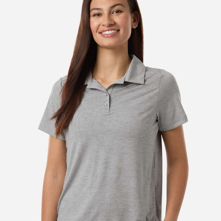 Team 365 Women’s Relay Heathered Stripe Polo – TT125W