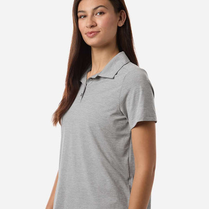 Team 365 Women’s Relay Heathered Stripe Polo – TT125W