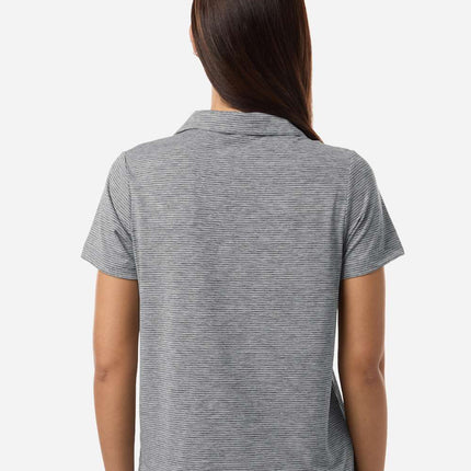 Team 365 Women’s Relay Heathered Stripe Polo – TT125W