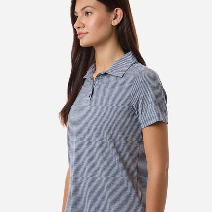 Team 365 Women’s Relay Heathered Stripe Polo – TT125W