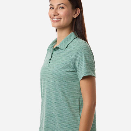 Team 365 Women’s Relay Heathered Stripe Polo – TT125W