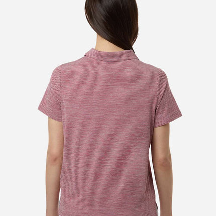 Team 365 Women’s Relay Heathered Stripe Polo – TT125W