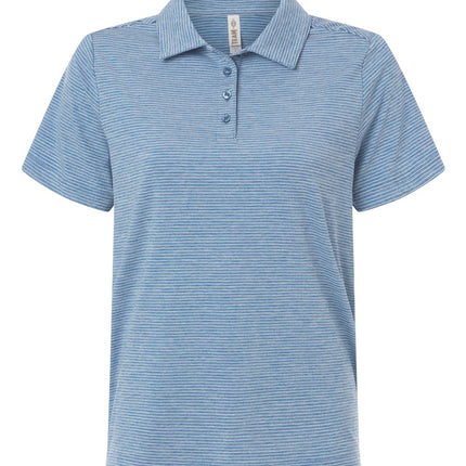 Team 365 Women’s Relay Heathered Stripe Polo – TT125W