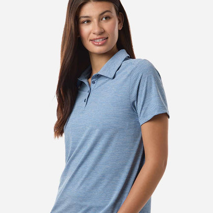 Team 365 Women’s Relay Heathered Stripe Polo – TT125W