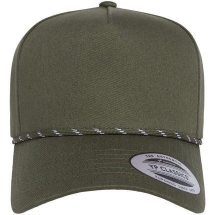 YP Classics 5079BD – Retro Cotton Blend Five‑Panel Rope Cap