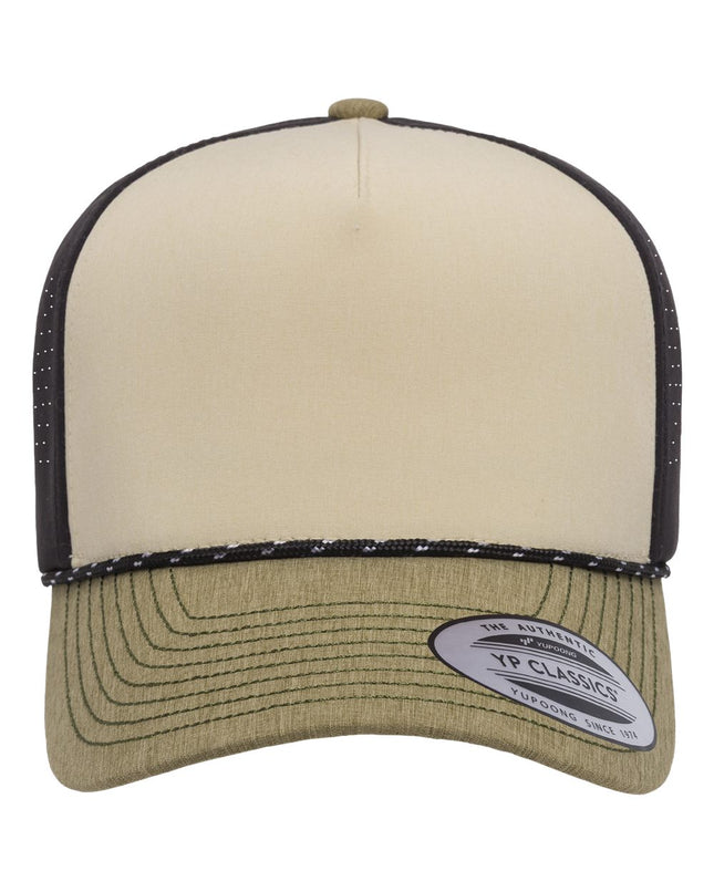 YP Classics 5389BD – Five‑Panel Perforated Rope Cap