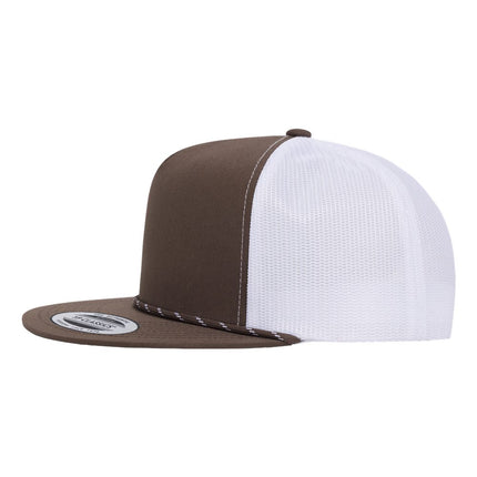 YP Classics 6006BD – Classic Five‑Panel Trucker Rope Cap