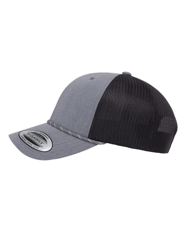 YP Classics 6606BD – Retro Trucker Rope Cap