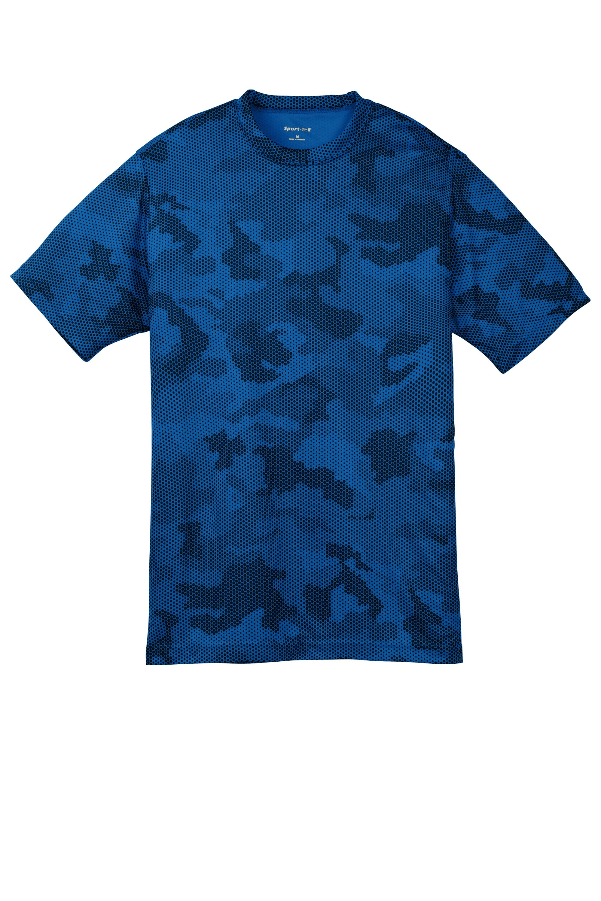 Sport‑Tek® Youth CamoHex Tee – YST370