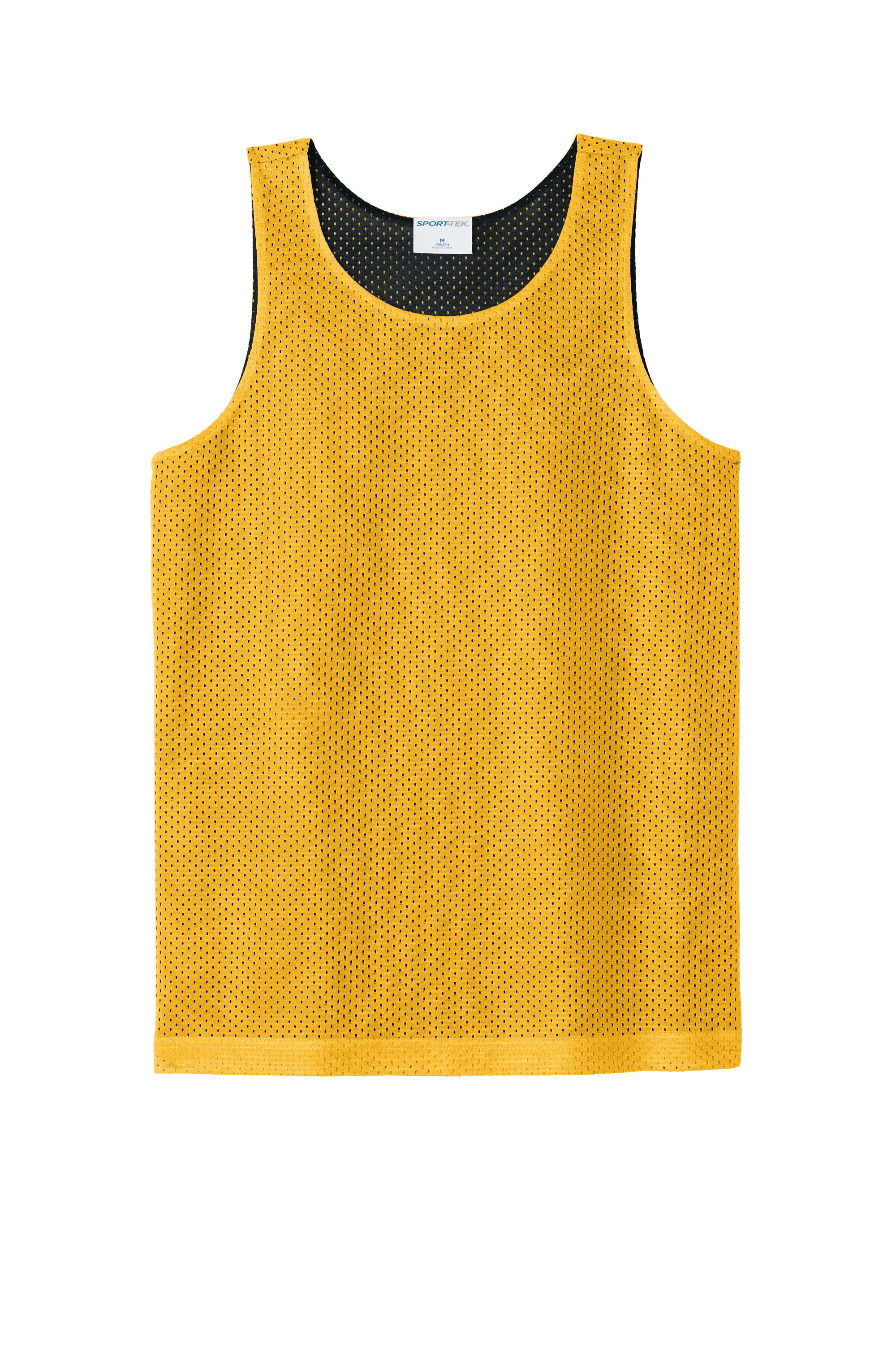 Sport‑Tek® Youth PosiCharge® Reversible Mesh Tank – YST5000
