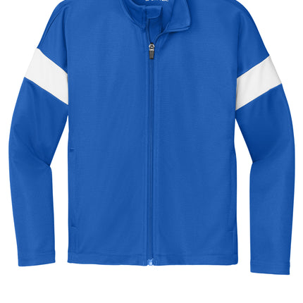 Sport‑Tek® Youth Travel Full‑Zip Jacket – YST800